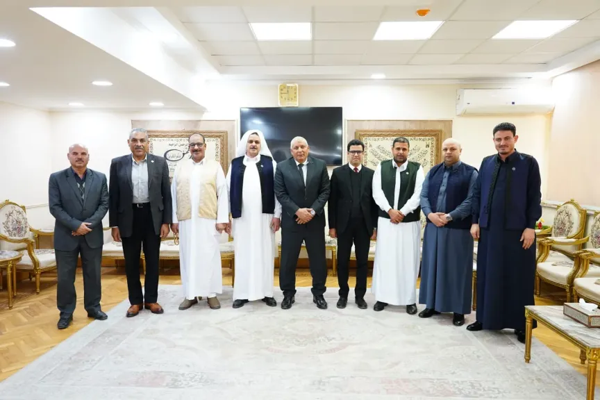 محافظ مطروح يناقش عددا من الملفات الهامة مع أعضاء الهيئة البرلمانية