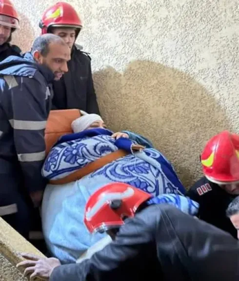 إستجابة فورية من الأجهزة الأمنية بالغربية لإستغاثة سيدة