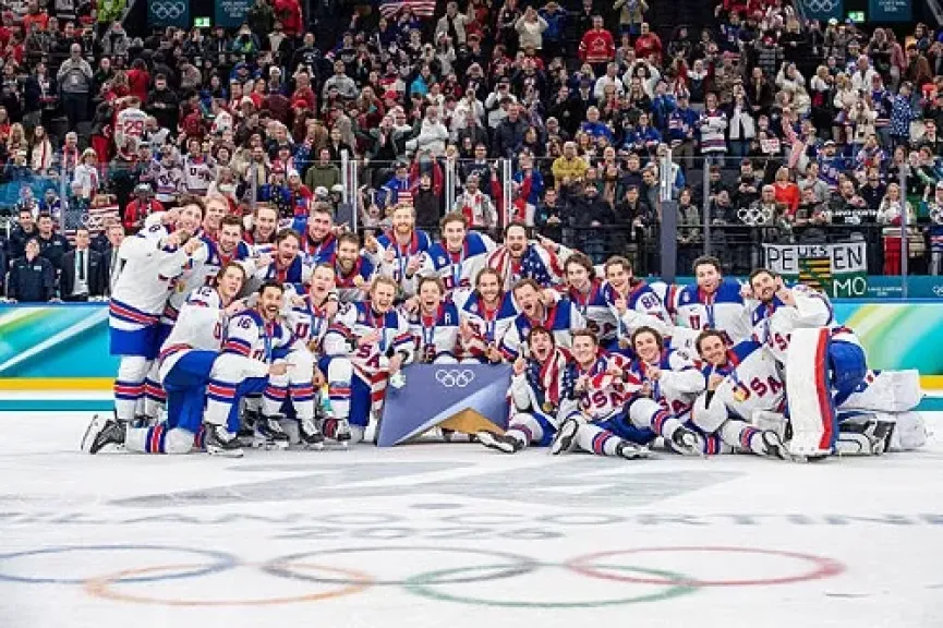 «النسر اصطاد الوزة» أمريكا تحتفل بانتزاع ذهبية من كندا في دورة الألعاب الشتوية