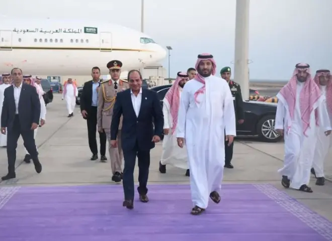 الرئيس السيسي يصل إلى السعودية في زيارة أخوية.. ومحمد بن سلمان في مقدمة مستقبليه