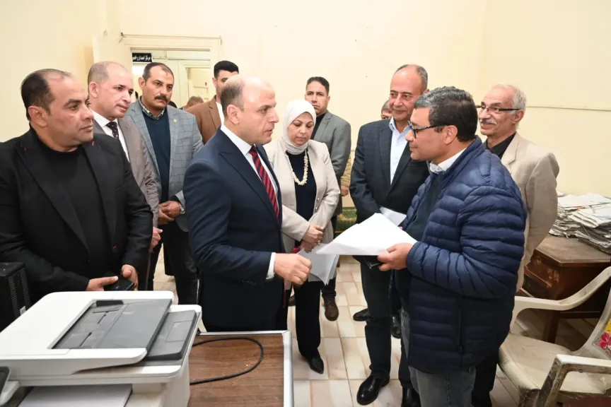محافظ الغربية يتفقد مركز المحلة ويوجّه بسرعة الانتهاء من المبنى الجديد لخدمة المواطنين
