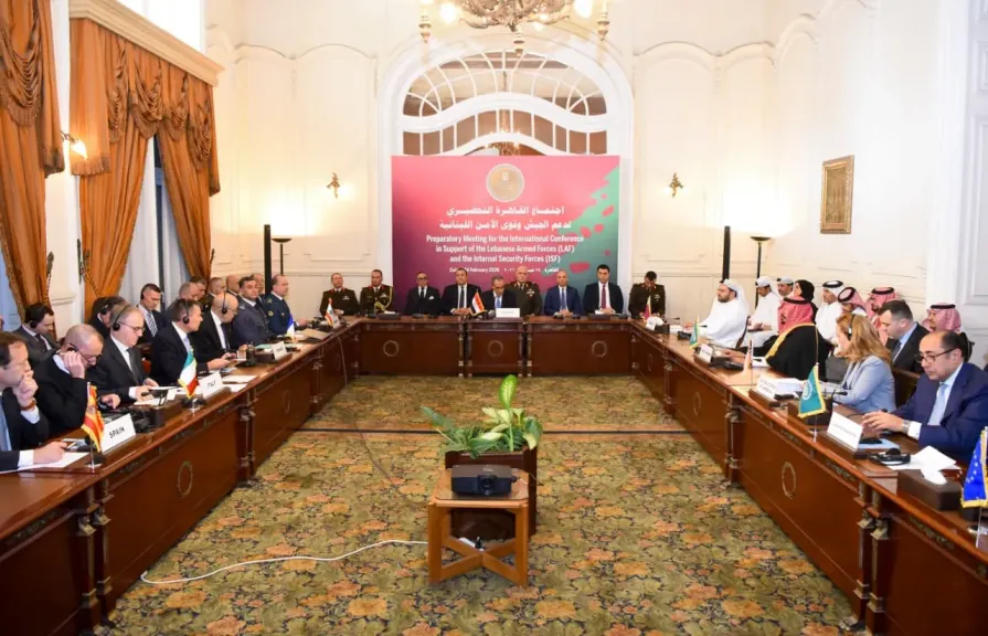 مصر تدعم الجيش اللبناني في الاجتماع التحضيري لمؤتمر باريس الدولي