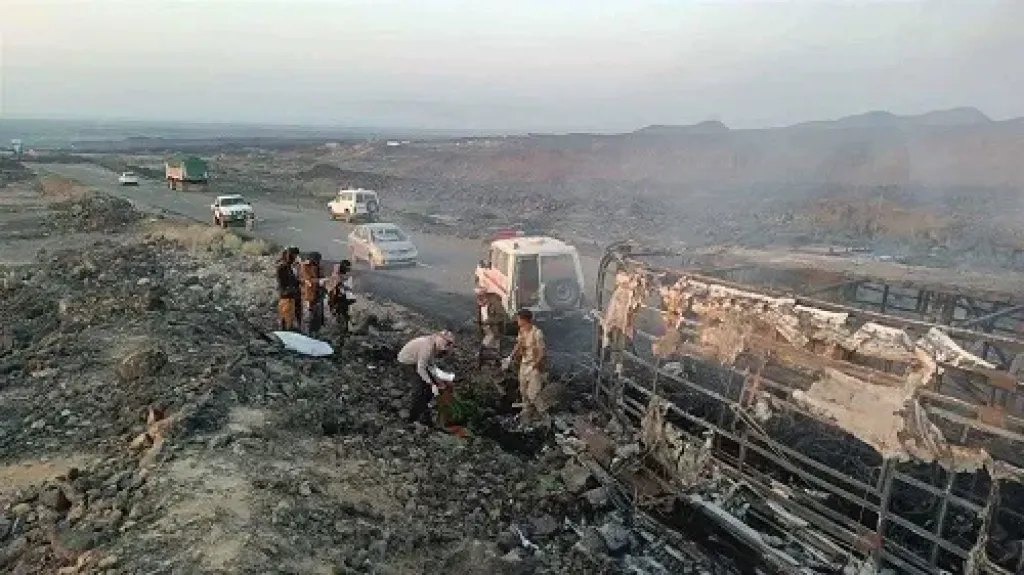 مقتل أكثر من عشرة أشخاص في حادث تصادم في أبين جنوبي اليمن