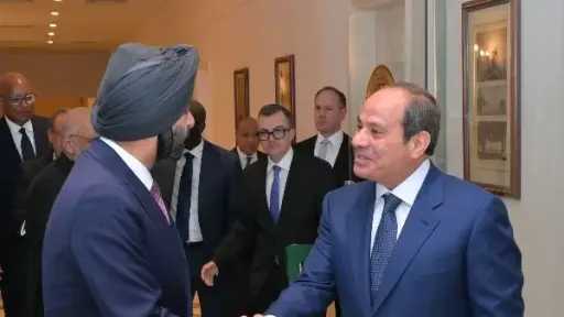 الرئيس السيسي يلتقي رئيس مجموعة البنك الدولي ويستعرض جهود مصر في الإصلاح الاقتصادي والتنمية المستدامة