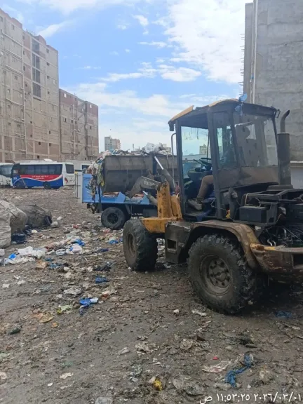 محافظ الإسكندرية يوجه بسرعة رفع المخلفات من محيط الترام