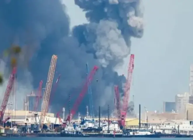 الحرس الثوري يعلن تدمير مبني القيادة والمقر الرئيسي للقاعدة الجوية الأمريكية بالبحرين