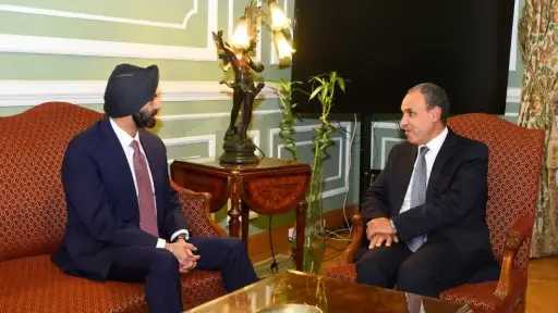 وزير الخارجية يستقبل رئيس مجموعة البنك الدولي