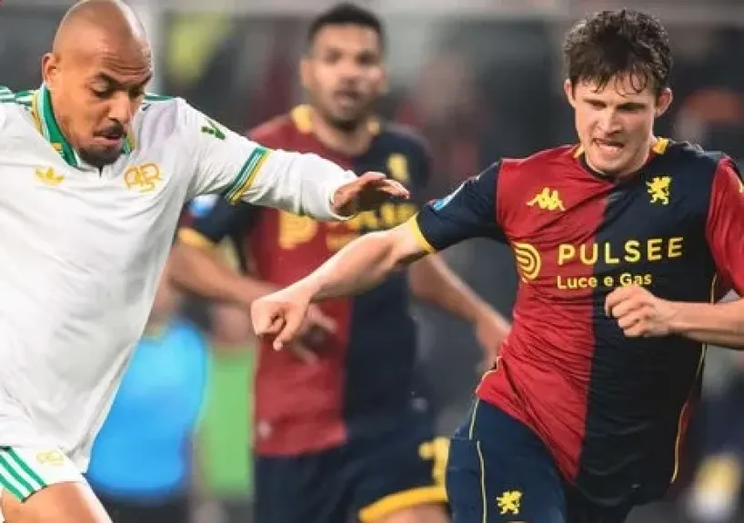 جنوى يهزم روما ويهدد استمراره بالمربع الذهبي