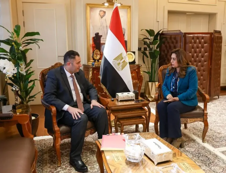 وزيرة التنمية المحلية تتابع مع محافظ دمياط تنفيذ مشروعات الخطة الاستثمارية والملفات التنموية