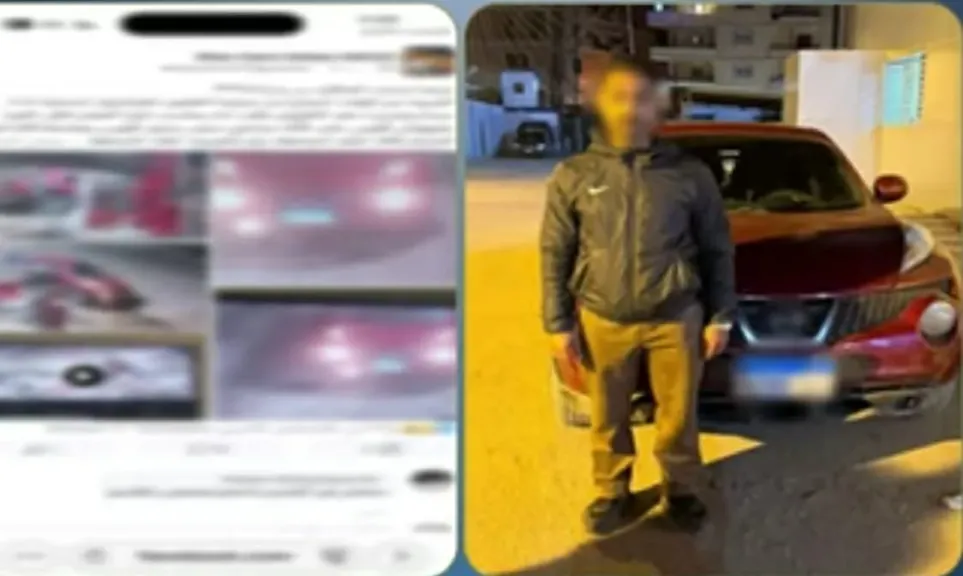 مادفعش الفلوس.. الداخلية تضبط شخصا زود سيارته بالوقود وفر هاربا