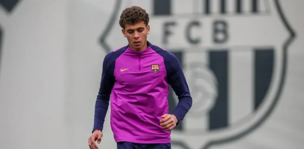 حمزة عبد الكريم يقود هجوم برشلونة أمام ديبورتيفو لاكورونيا في كأس إسبانيا للشباب