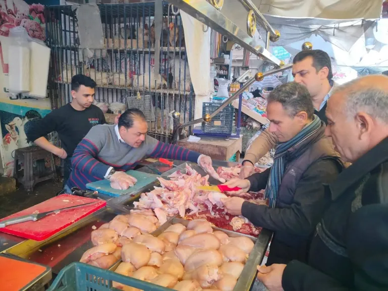 الغربية: مصادرة 604 كيلوجرام لحوم ودواجن وأسماك مدخنة غير صالحة للاستهلاك وتحرير 10 محاضر