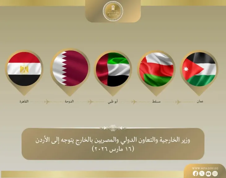 وزير الخارجية يتوجه إلى الأردن في رابع محطة من جولته العربية