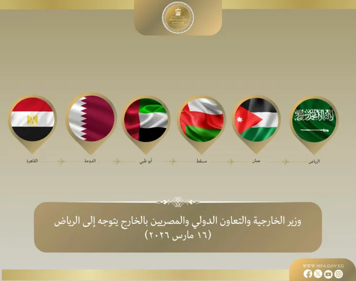 في ختام جولته العربية.. وزير الخارجية يصل الرياض لتأكيد تضامن مصر مع السعودية