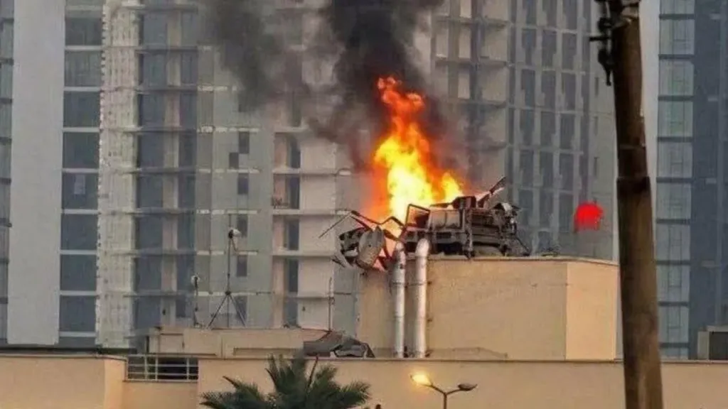 السفارة الأمريكية في بغداد تتعرض لقصف صاروخي