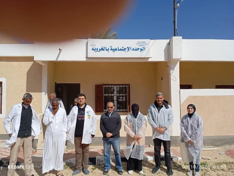 بحوث الصحراء.. ينفذ قافلة بيطرية بشمال سيناء ضمن برنامج تحسين الحالة الصحية للثروة الحيوانية