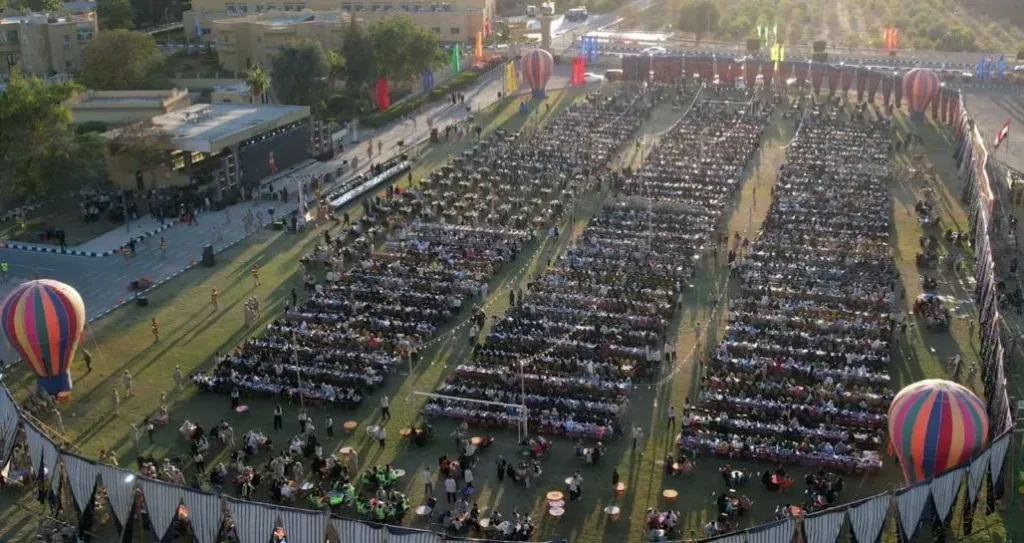 المنطقة الجنوبية العسكرية تنظم احتفالية رمضانية بمشاركة 8000 أسرة من الأولى بالرعاية