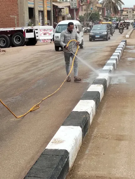 محافظ الغربية يتابع على مدار الساعة جهود حملات النظافة والتجميل ودهان البلدورات استعدادًا للعيد