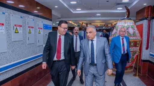 رئيس جامعة طنطا يتفقد المستشفيات الجامعية للاطمئنان على الجاهزية القصوى خلال عيد الفطر