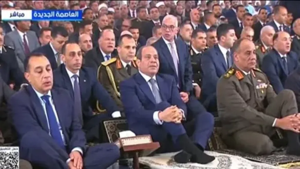 خطيب صلاة عيد الفطر للرئيس السيسي: «شكرًا لك يا قائد نهضتنا»