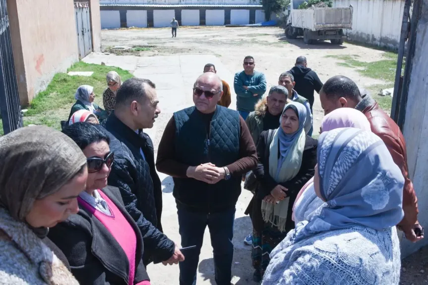 محافظ الإسكندرية يتفقد الأعمال النهائية لأول شلتر متكامل لإيواء الكلاب الضالة بحي المنتزه ثان