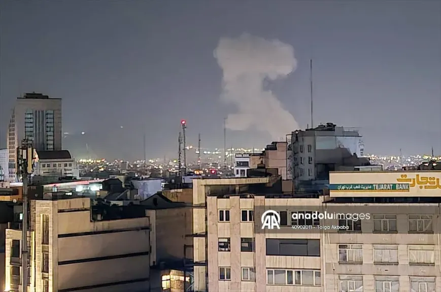 وقوع عدة انفجارات في طهران وتصاعد أعمدة الدخان