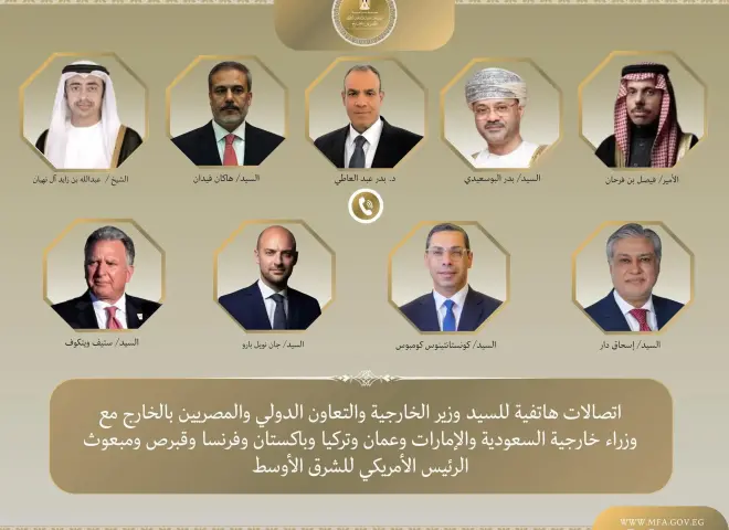 وزير الخارجية يواصل اتصالاته المكثفة مع الأطراف الإقليمية والدولية لخفض التصعيد بالمنطقة