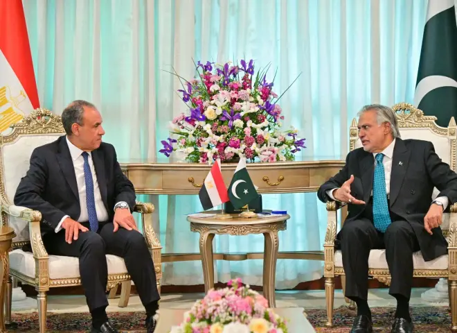 وزيرا خارجية مصر وباكستان يبحثان سبل تعزيز العلاقات الثنائية والتطورات الإقليمية