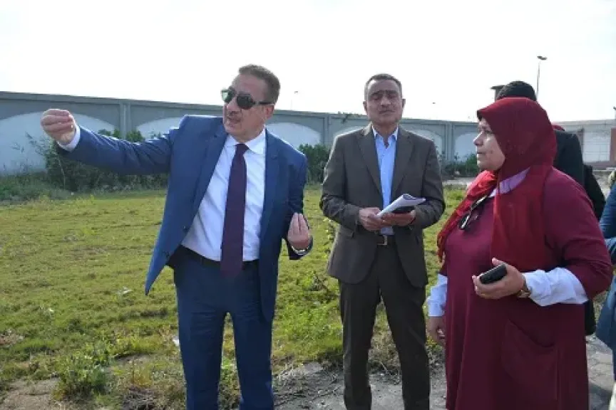 محافظ بورسعيد يوجه بإعداد مخطط تطوير شامل لطريق المعاهدة بحي الجنوب