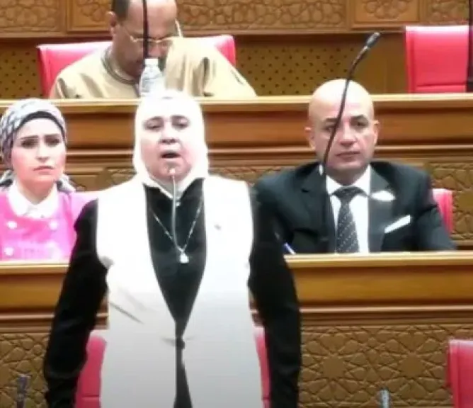 نقل النائبة سهير القاضي إلى المستشفى بعد كلمتها في الجلسة العامة