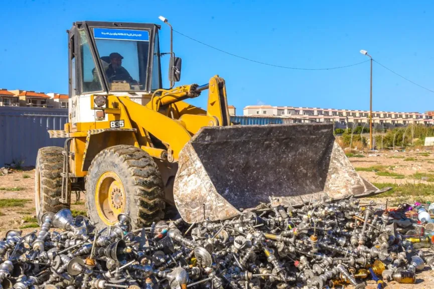 محافظ الإسكندرية: حملات مكثفة وحاسمة لاستعادة الانضباط ومصادرة وإعدام أكثر من 300 شيشة