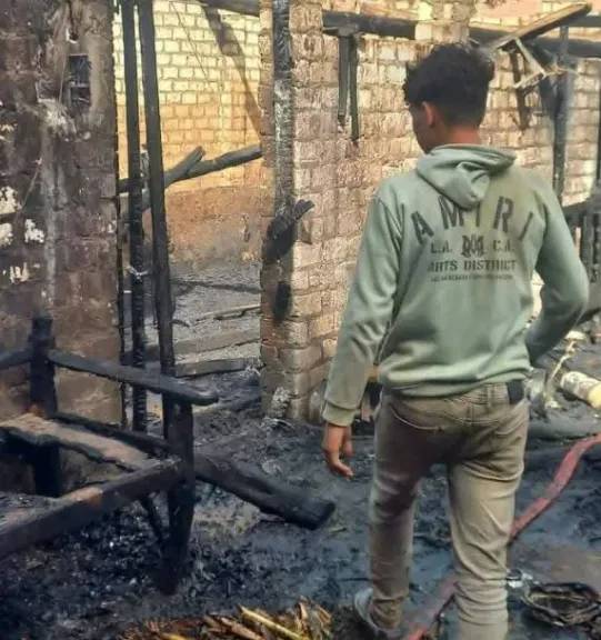 سوهاج.. النيران تلتهم 4 أحواش بالصوامعة شرق ونفوق عدد كبير من رؤوس الماشية