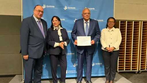 القومي لحقوق الإنسان يتسلّم شهادة الاعتماد الدولية الفئة أ بمقر الأمم المتحدة في جنيف