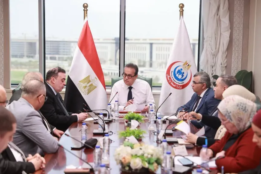 وزير الصحة يعقد اجتماعًا لمتابعة إنشاء مستشفى هليوبوليس الجديدة بالتعاون مع مستشفيات “سان دوناتو” الإيطالية