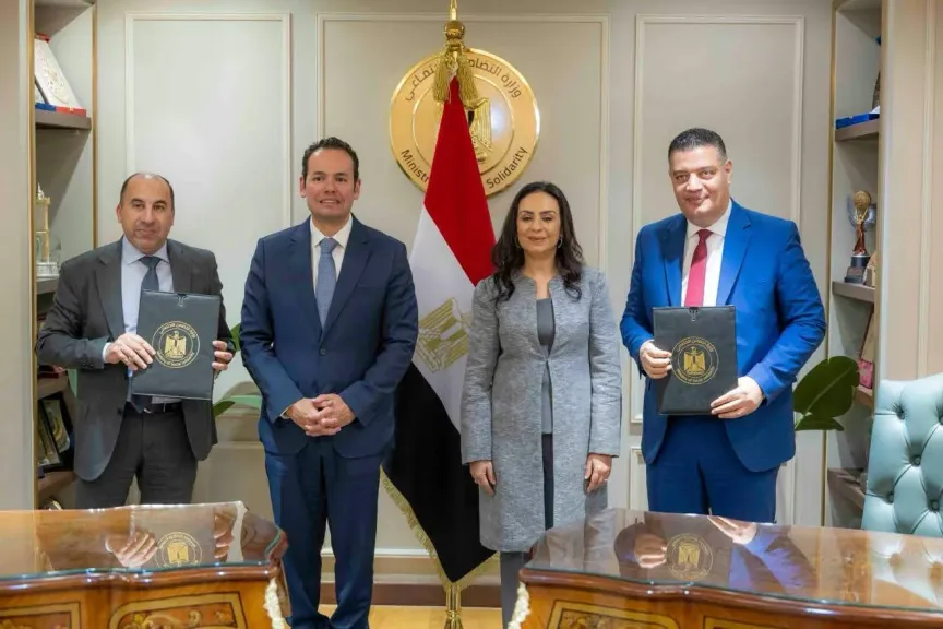 وزيرة التضامن تشهد توقيع ثلاثة بروتوكولات تعاون مع مركز المعلومات ودعم اتخاذ القرار