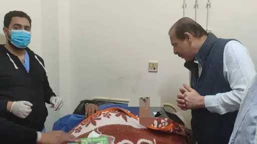 وزير الصحة يتابع تداعيات حادث المنوفية.. ويكلف نائبه بزيارة المصابين