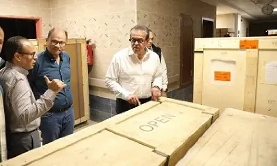 معدلات إنجاز تتجاوز 90%.. وزير الصحة يتفقد مجمع المعامل المركزية في بدر ومستشفى العبور