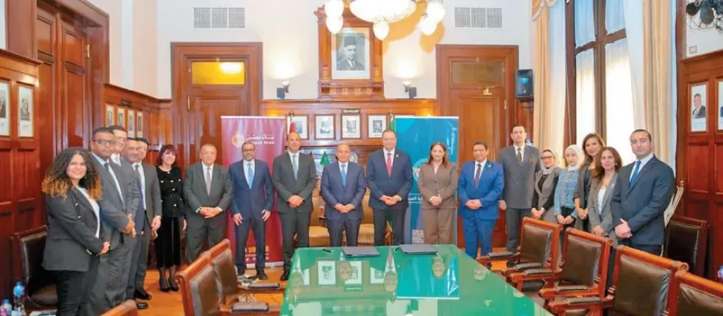 بنك مصر يوقع بروتوكول تعاون مع هيئة الاعتماد والرقابة الصحية لتوفير حلول تمويلية للمنشآت الطبية
