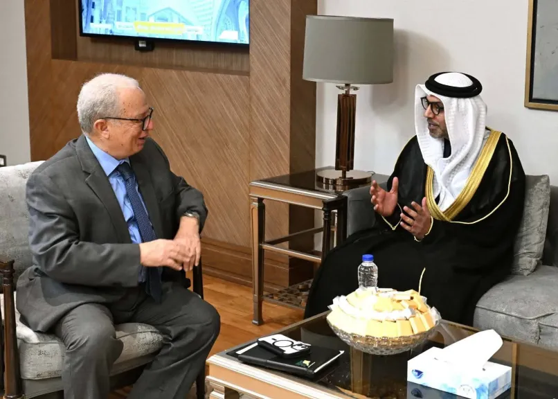 نائب رئيس الوزراء للشئون الاقتصادية يلتقي سفير دولة الإمارات لدى القاهرة