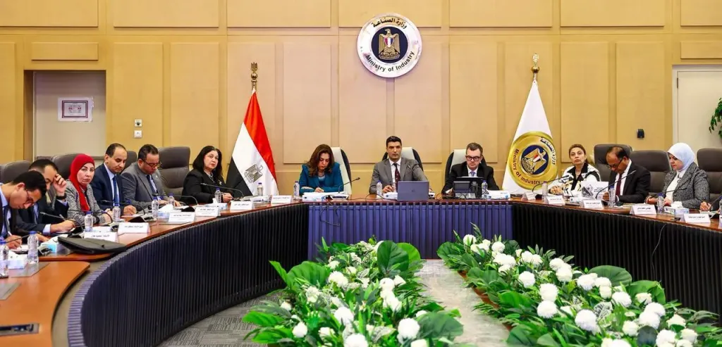 وزراء الصناعة والتنمية المحلية والبيئة والزراعة والتخطيط يبحثون خطة تنفيذ مشروع القرى المنتجة