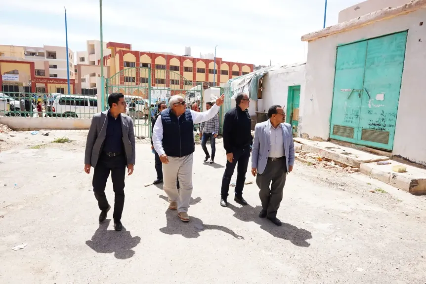 محافظ مطروح يوجه بسرعة استغلال مكونات سوق علم الروم القديم  لحين استغلاله كفرصة استثمارية