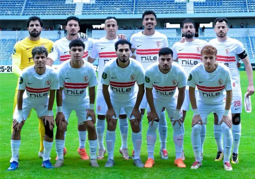 جلسة فنية للاعبي الزمالك استعدادا لشباب بلوزداد