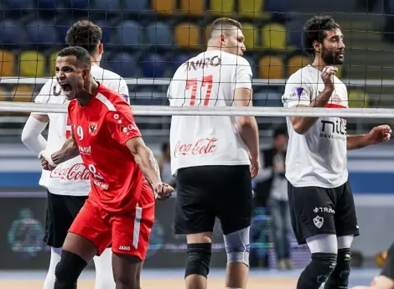 لاعب طائرة الأهلي: الفوز بكأس مصر دفعة قوية قبل بطولة أفريقيا