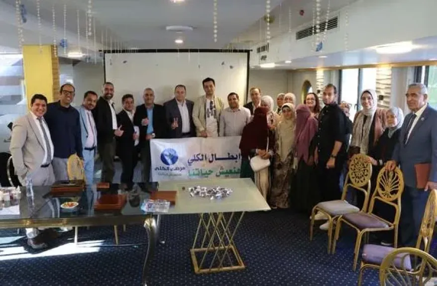 لجنة الإغاثة الإنسانية بنقابة الأطباء تنظم يوما تثقيفيا لمرضى الغسيل الكلوي لزيادة الوعي الصحي