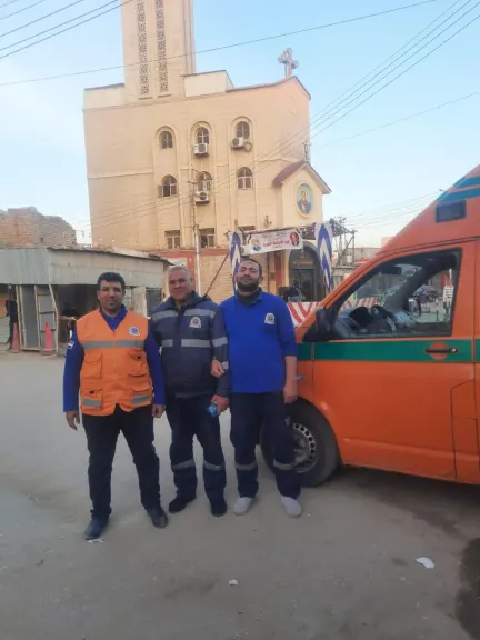 محافظ الغربية: انتشار الفرق الطبية وتمركزات الإسعاف بمحيط الكنائس لتأمين احتفالات عيد القيامة