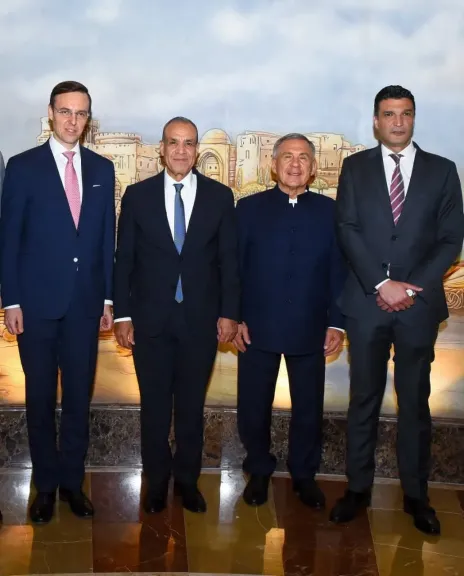 وزير الخارجية يلتقى برئيس جمهورية تتارستان لبحث تعزيز التعاون الثنائي