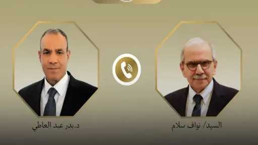 رئيس الوزراء اللبناني يوجّه الشكر لجهود مصر في الحفاظ علي سيادة لبنان