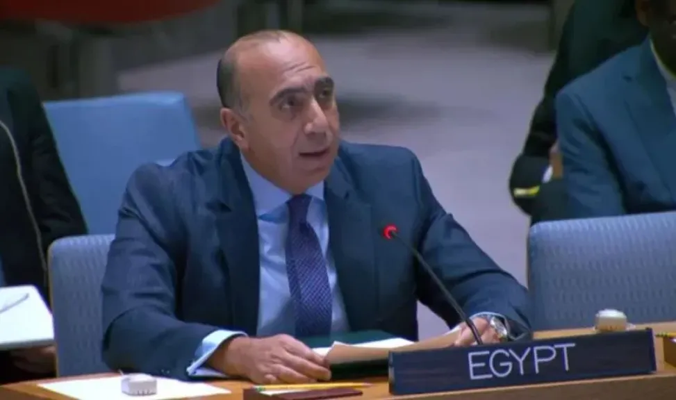 مندوب مصر بالأمم المتحدة: لا توجد حلول عسكرية لأزمة الحرب.. واستهداف البنى التحتية انتهاك جسيم للقانون الدولي