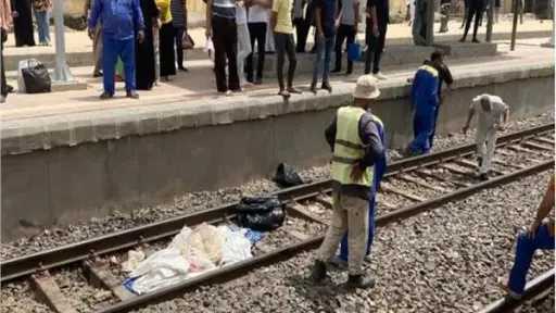 مصرع ربة منزل في حادث قطار بالبحيرة