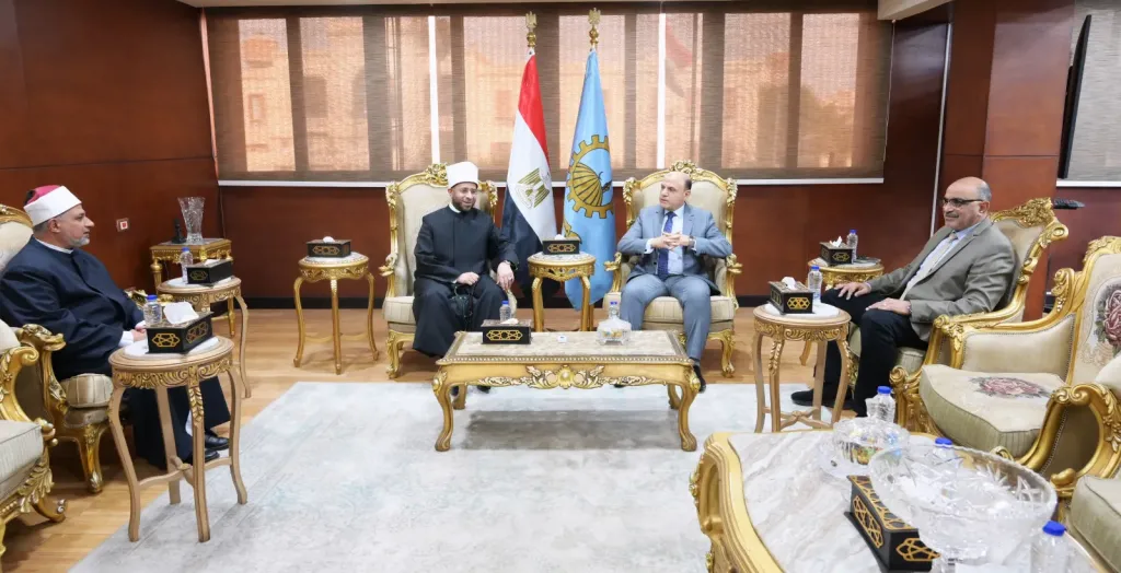 محافظ الغربية يستقبل وزير الأوقاف في مستهل زيارته لعروس الدلتا